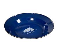 Trespass Davo, Piatto da Campeggio smaltato, Blu, 26 cm, Blu