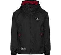 Trespass Giacca antipioggia per bambini Qikpac - Giacca unisex a scomparsa Tp-75 7-8 Jahre Nero