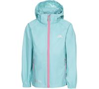 Trespass Giacca da pioggia per bambini Qikpac X - Giacca da viaggio unisex per bambini Tp75 Aquamarine 11-12 Jahre Blu