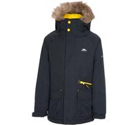 Trespass Giacca da pioggia per bambini Upbeat - Giacca per bambini Tp50 122/128 - ca. 7-8 Jahre Nero