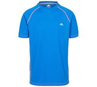 Trespass - Giacca Ethen Quick Dry t-Shirt, Uomo, Ethen, Bright Blue Shocking Orange, S