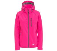 Trespass Giacca Impermeabile Softshell Lorina/Giacca da Donna con Cappuccio Rimovibile, Donna, Lorina, Pink Lady, 2X-Small