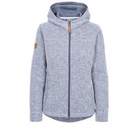 Trespass Riserva, Calda Giacca in Micropile con Cappuccio 260gsm Donna, Blu Denim, S