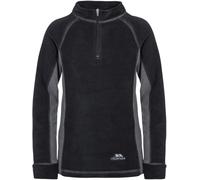 Trespass Giacca in pile per bambini/fleececepullover Bubbles - B Kids M/Fleece Base Layer Black 122/128 - ca. 7-8 Jahre Nero