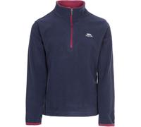 Trespass Giacca in pile per bambini/pilecepullover Sybil-Girls Micropile At100 Navy/Berry 92/98 - ca. 2-3 Jahre Blu