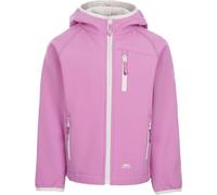 Trespass Giacca per bambini Kian - Giacca Softshell per bambini rosa intenso 110/116 - ca. 5-6 Jahre Rosa