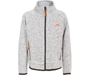 Trespass Giacca/pile da bambinocepullover Mario - Pile maschio At300 Grey Marl 122/128 - ca. 7-8 Jahre Grigio