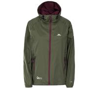 Trespass Qikpac, Giacca Antipioggia Impermeabile compatta Donna, Muschio, XXL