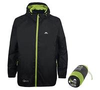 Trespass Giacca ripiegabile Qikpac da uomo, Uomo, Qikpac, Black, 3XL