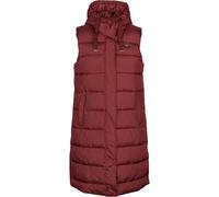 Trespass Gilet da donna Leona Gilet imbottito M Rosso
