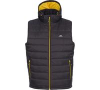 Trespass Gilet Franklyn - Gilet imbottito maschile Grigio scuro XL Grigio