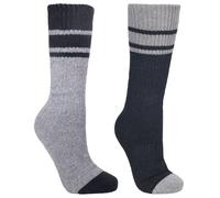 Trespass - Hitched - Calze da Trekking Bi-Colore (pacco da 2) - Uomo (TP323)