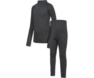 Trespass Intimo funzionale per bambinionUnite360 Base Set di strati per bambini 7-8 Jahre Nero