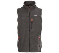 Trespass Male Fleece Gilet At300 in Pile, Nero, L Uomo