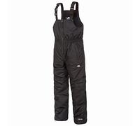 Trespass Kalmar Pantaloni da Sci con Pettorina Bambini, Bambini, Kalmar, Nero, XS