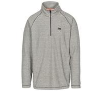 Trespass Keynote - Felpa in Micropile da Uomo, 140 g/m², Uomo, MAFLMFN20001_BLKXL, Grey, XL