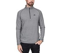 Trespass Keynote - Felpa in Micropile da Uomo, 140 g/m², Uomo, MAFLMFN20001_BLKXXL, Grey, XXL