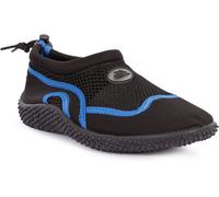 Trespass Kids Paddle Junior - Scarpa acquatica unisex nero/blu 28 Nero
