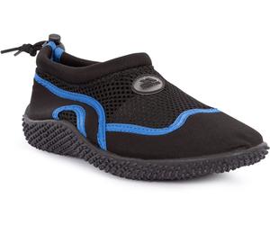 Trespass Kids Paddle Junior - Scarpa acquatica unisex nero/blu 28 Nero