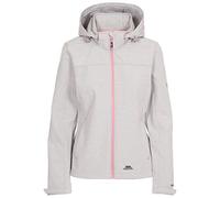 Trespass Leah - Giacca da donna in softshell, impermeabile, con cappuccio regolabile