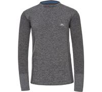 Trespass Longsleeve Timo - Top attivo maschile Tp75 Nero Marl M Nero