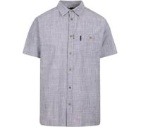 Trespass Maglietta Basham - Camicia casual maschile in tessuto L Blu