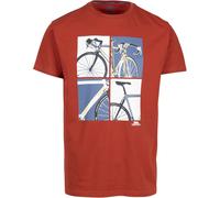 Trespass Maglietta Chowder - Maglietta casual stampata L Rosso