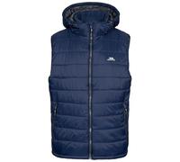 Trespass Male Padded Gilet Giacca, Navy/Carbonio, L Uomo