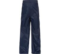 Trespass Pantaloni da pioggia per bambini Qikpac Pant - Trousse da viaggio per bambini unisexrs Navy 134/140 - ca. 9-10 Jahre Blu