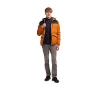 Trespass Erris - Piumino da uomo imbottito con cappuccio, stile casual, Zenzero, XS