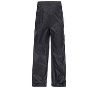 Trespass Pantaloni da pioggia per bambini Qikpac Pant - Trousse unisex per bambinirs Nero 110/116 - ca. 5-6 Jahre Nero