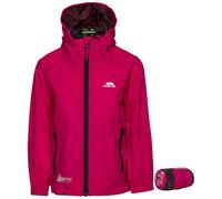 Trespass Qikpac Giacca Impermeabile richiudibile Unisex, Unisex, Qikpac Packaway, Sasparilla, 11 Anni