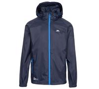 TRESPASS QIKPAC UNISEX WATERPROOF PACKAWAY JACKET K WAY IMPERMEABILE navy