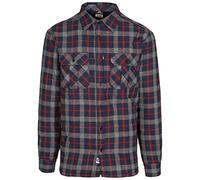 Trespass Rapeseed Long-Sleeved, Camicia Uomo, Navy Check, 3XL