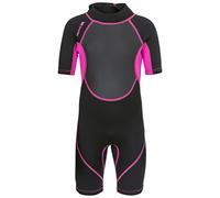 Trespass - Scubadive Kids 'Outdoor 3 mm Shorts Muta Disponibile in Nero/Passion Rosa 16 Anni