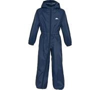 Trespass Set da pioggia per bambini Button - Bambini pioggia unisex Suit Navy Blue 122/128 - ca. 7-8 Jahre Blu