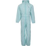 Trespass Set da pioggia per bambini Button - Bambino Pioggia Unisex Suit Menta pallida 98/104 - ca. 3-4 Jahre Turchese