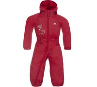 Trespass Set da pioggia per bambini Dripdrop - Babies Rain Suit Signal Red 18-24 Monate Rosso