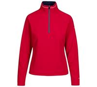 Trespass Skylar Ultralight e mezza zip in micropile da donna 130 g/m² (confezione da 1), Rosso, S