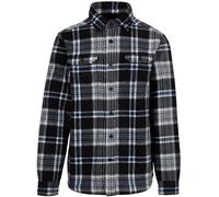 Trespass Checkley Long Sleeve Shirt Nero 3XL Uomo