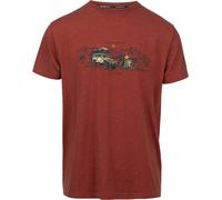 Trespass T-shirt Horton Tshirt casual stampata XXL Rosso