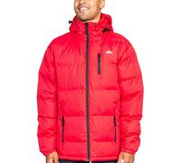 Trespass Tuff - Giacca Antivento da Ragazzo, Bambino, Giacca Impermeabile con Cappuccio Rimovibile, MCJKCAI20004_RED11/12, Rosso, 11/12