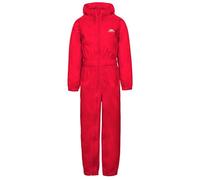 Trespass Button Suit Rosso 3-4 Years Bambino