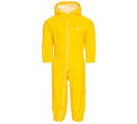 Trespass Tuta antipioggia unisex per bambini, con bottoni, impermeabile, con cappuccio, sole, 12-18 mesi