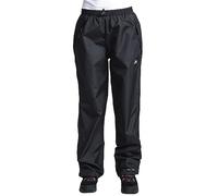 Trespass - Tutula, Pantaloni da Pioggia da Donna, Nero (Black), L