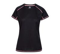 Trespass Victoria Quick Dry, T-Shirt Donna, Nero, XS