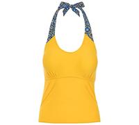 Trespass Winona, Tankini Top con Tracolla Cuscinetti Rimovibili Donna, Sunshine, S