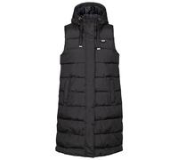 Trespass WoMens Leona - Gilet lungo imbottito con cappuccio, Nero , L