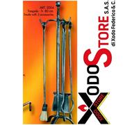 Trespolo camino porta accessori utensili stufa - BEL FER 2004 - mail per sconto