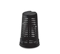 TRESPOLO CON COPERCHIO LT 10 NERO